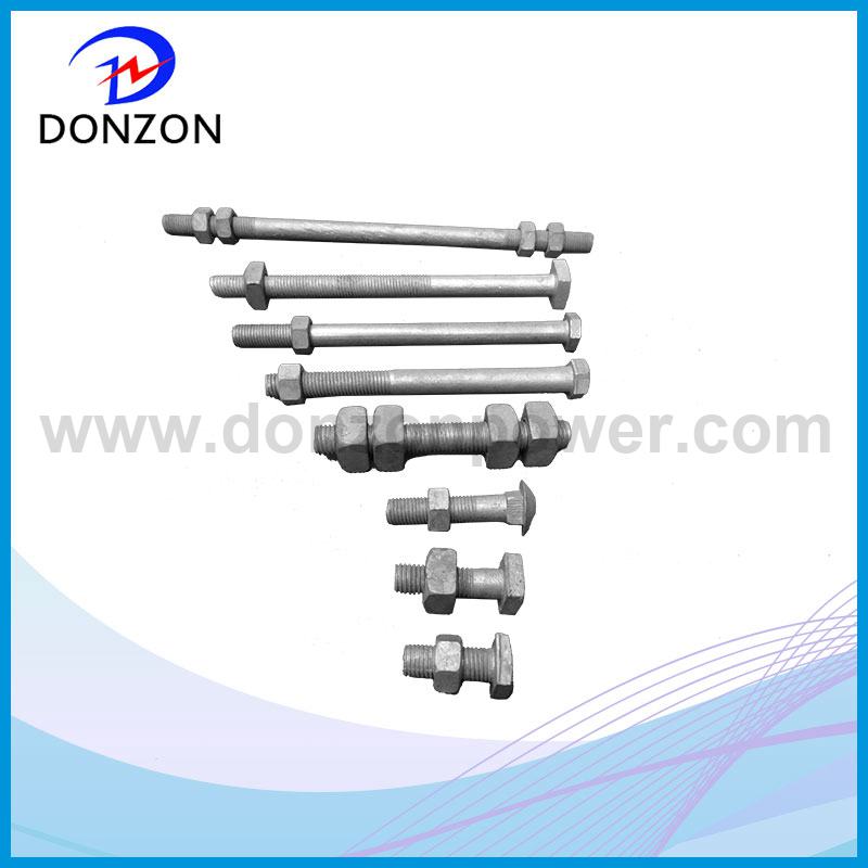 Carrige / Square / Hex Galvanized Stell Bolt