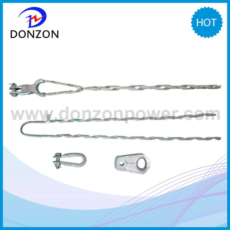 Helical Dead End Clamps for Short Span ADSS Cable
