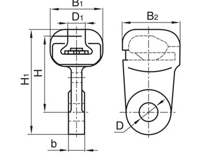 Socket Clevis